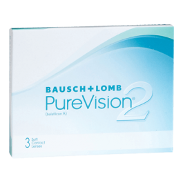 Bausch&Lomb PureVision 2 (3 леќи во кутија) HD