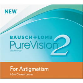 Bausch+Lomb PureVision 2 (6 пак) за астигматизам